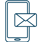 cell phone mail icon