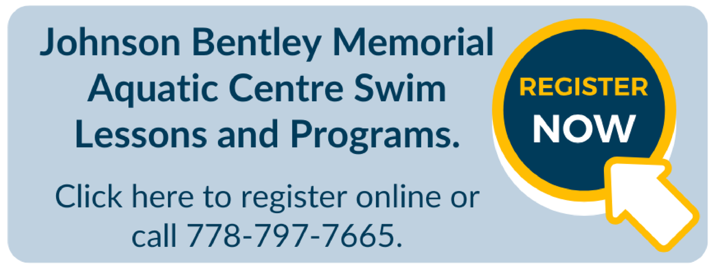 Johnson Bentley Memorial Aquatic Centre registration button